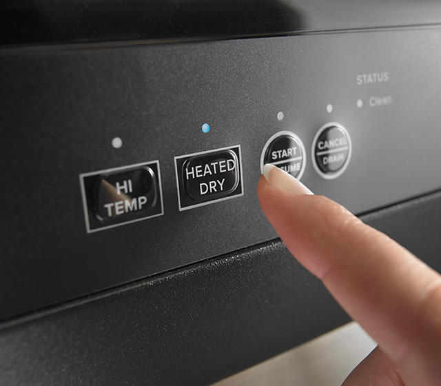 Amana ADB1400AGW 24" Dishwasher with Triple Filter Wash System