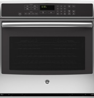 30" GE Profile Electric Self-Cleaning Convection Single Wall Oven - PCT7050SFSS