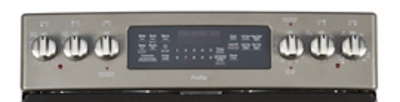 30" GE Profile Free Standing Electric Self Cleaning True Convection Range with Baking Drawer - PCB985EKES