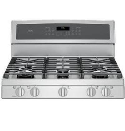 30" GE Profile Free-Standing Double Oven Gas Convection Self-Cleaning Range - PCGB980ZEJSS
