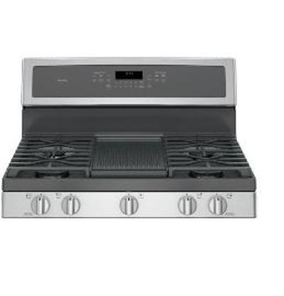 30" GE Profile Free-Standing Gas Convection Self Cleaning Gas Range - PCGB911SEJSS