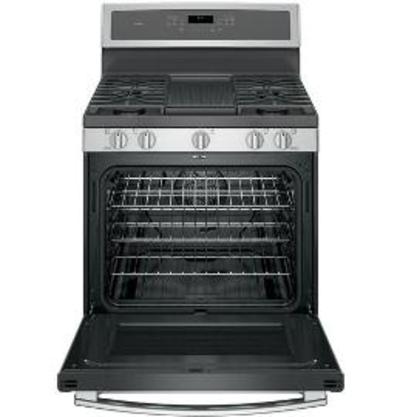 30" GE Profile Free-Standing Gas Convection Self Cleaning Gas Range - PCGB911SEJSS