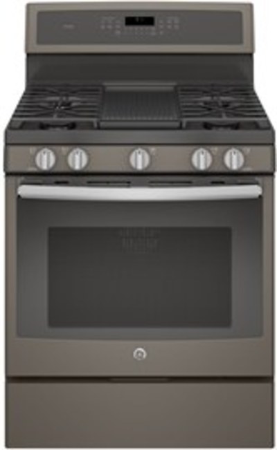 30" GE Profile Free-Standing Gas Convection Self Cleaning Gas Range - PCGB911EEJES