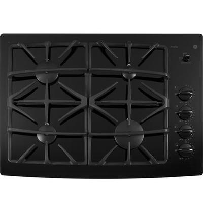 30" GE Profile Series Built-In Gas Cooktop - JGP940BEKBB