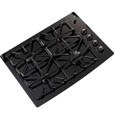 30" GE Profile Series Built-In Gas Cooktop - JGP940BEKBB