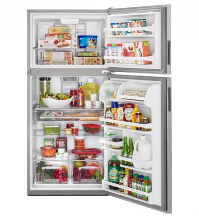 33" Maytag 21 Cu. Ft. Top Freezer Refrigerator With PowerCold Feature - MRT311FFFZ