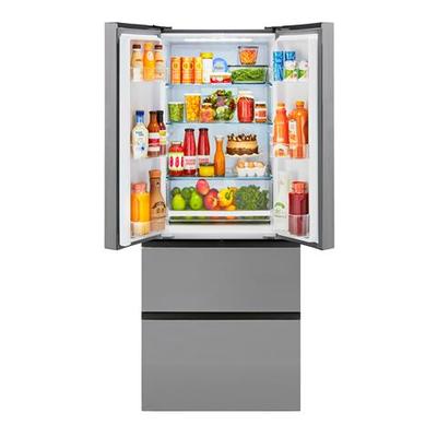 Haier HRF15N3BGF 15-Cu.-Ft.Glass French-Door Refrigerator
