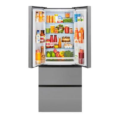 Haier 15-Cu.-Ft.Glass French-Door Refrigerator - HRF15N3BGF