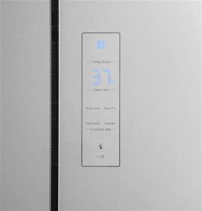 Haier 15-Cu.-Ft.Glass French-Door Refrigerator - HRF15N3BGF