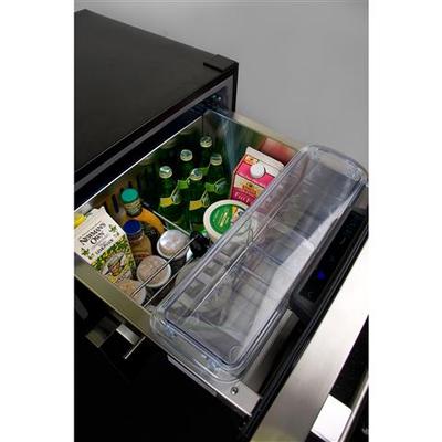 Haier 5.4 Cu. Ft. Built-In Dual-Drawer Refrigerator - DD410RS