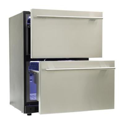 Haier 5.4 Cu. Ft. Built-In Dual-Drawer Refrigerator - DD410RS