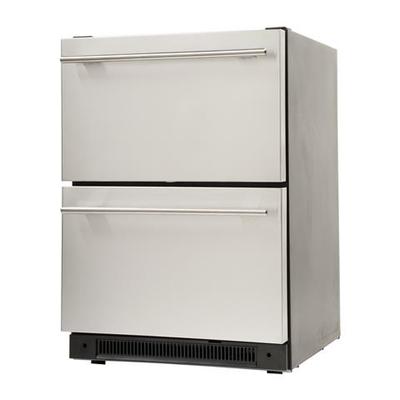 Haier 5.4 Cu. Ft. Built-In Dual-Drawer Refrigerator - DD410RS