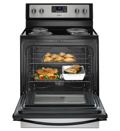 30" Whirlpool 4.8 Cu. Ft. Freestanding Electric Range with AccuBake System - YWFC310S0ES