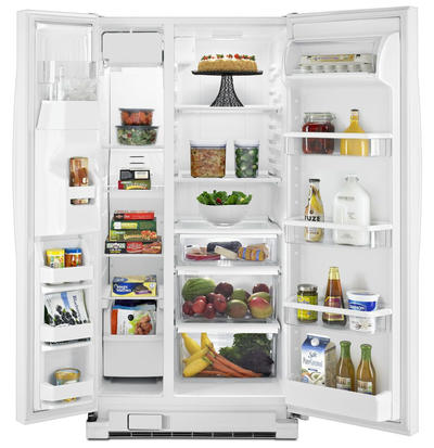 Whirlpool  22 cu. ft. Side by Side Refrigerator WRS342FIAB