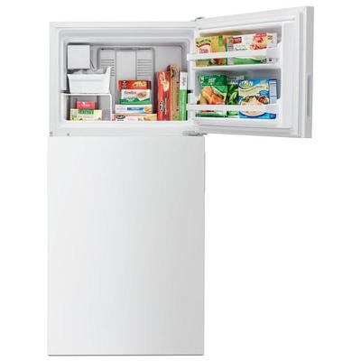 30" Whirlpool Top-Freezer Refrigerator with Icemaker - 18 cu. ft. - WRT348FMEW