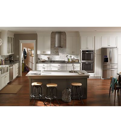 30" Whirlpool Gold®  10 cu. ft. Double Wall Oven with the True Convection Cooking - WOD93EC0AE