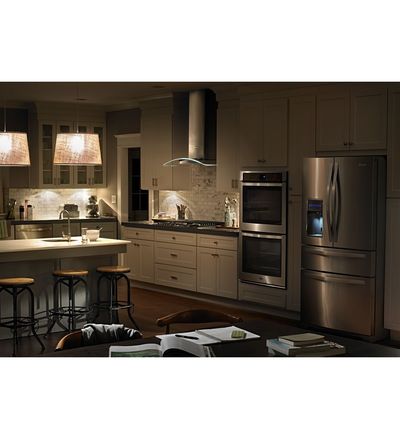 30" Whirlpool Gold®  10 cu. ft. Double Wall Oven with the True Convection Cooking - WOD93EC0AH