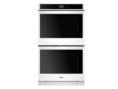 30" Whirlpool  174  10.0 cu. ft. Smart Double Wall Oven with True Convection Cooking - WOD77EC0HW
