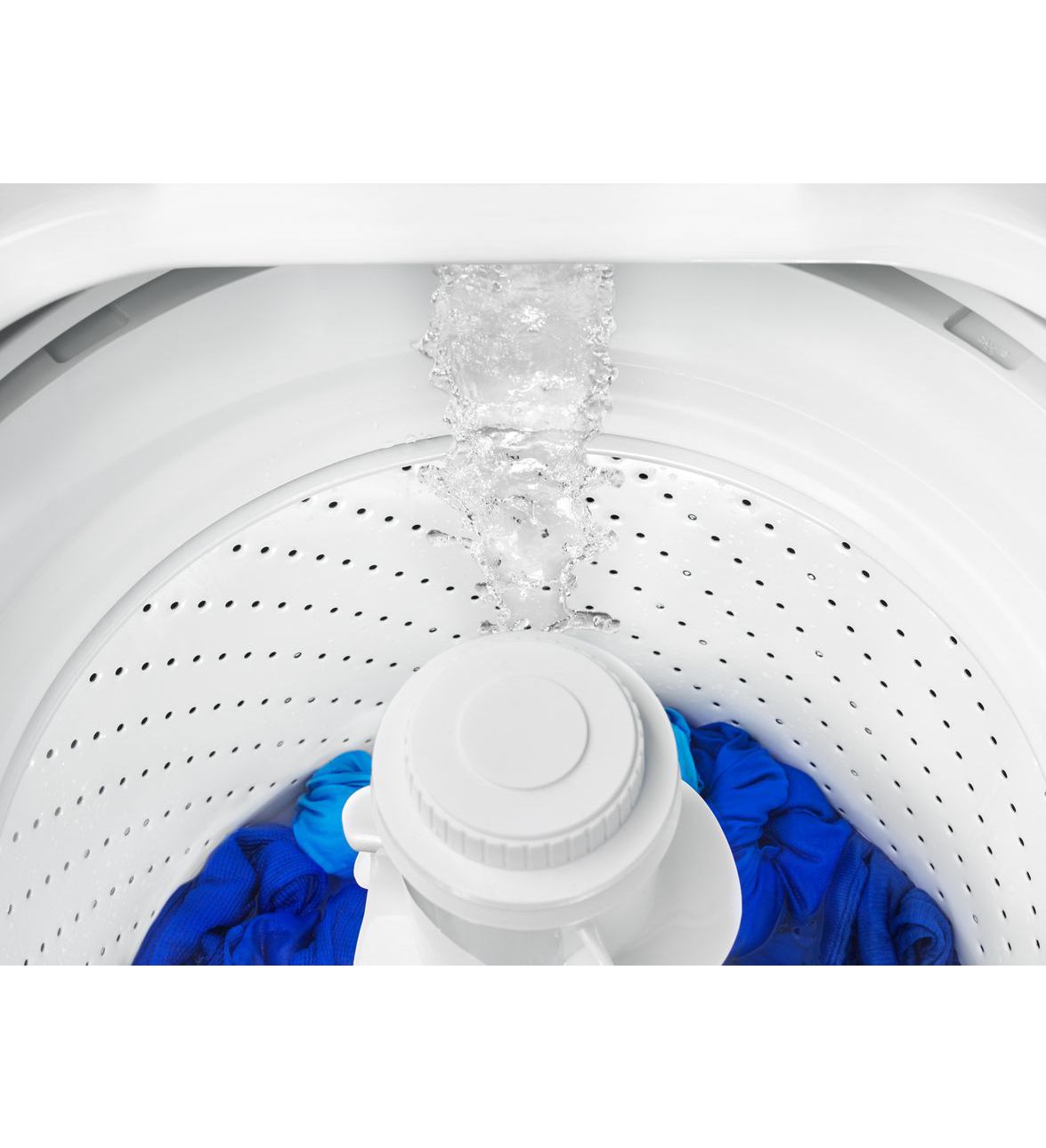28"  Amana 4.0 Cu. Ft. Top-Load Washer With Dual Action Agitator - NTW4516FW