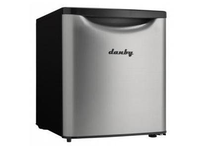 18" Danby 1.7 Cu. Ft. Compact Refrigerator - DAR017A3BSLDB
