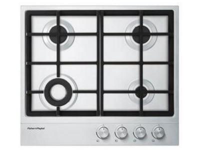 24" Fisher & Paykel Gas on Steel Cooktop - CG244DLPX1