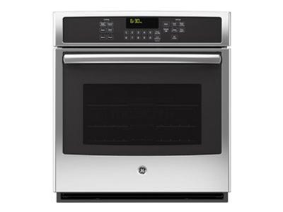 27" GE Electric Convection Self-Cleaning Single Wall Oven - JCK5000SFSS