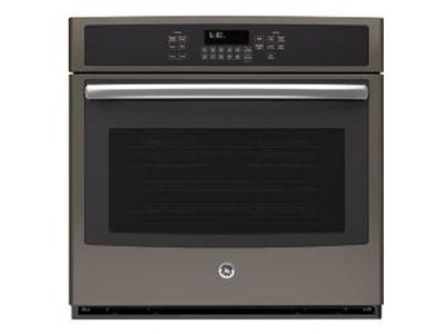 30" GE Electric Convection Self-Cleaning Single Wall Oven - JT5000EJES