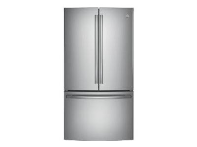 36" GE ENERGY STAR 28.5 Cu. Ft. French-Door Refrigerator - GNE29GSKSS