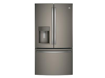 36" GE ENERGY STAR 25.7 Cu. Ft. French-Door Ice & Water Refrigerator - GFE26GMKES