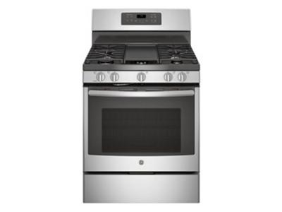 30" GE Free-Standing Convection Self Cleaning Gas Range - JCGB700SEJSS