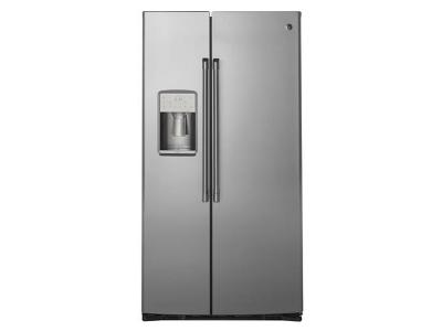 Café 21.9 Cu. Ft. Counter Depth Side-by-Side Refrigerator with Dispenser - CZS22MSKSS