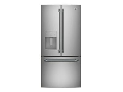 Café 23.8 cu.ft. French Door Bottom-Mount, w/Factory Installed Icemaker - CFE24SSKSS