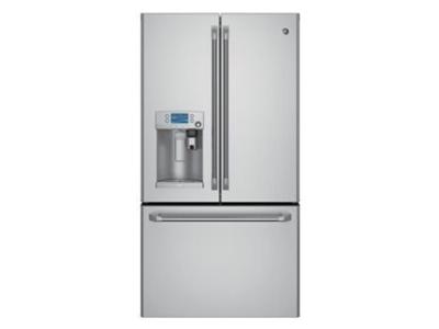 Café 22.2 cu. ft. French-Door Refrigerator w/Keurig K-Cup Brewing System - CYE22USHSS