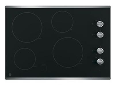 30" GE Built-In CleanDesign Electric Cooktop - JP3030SJSS