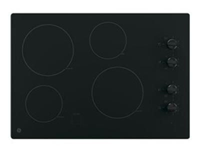 30" GE Built-In CleanDesign Electric Cooktop - JP3030DJBB