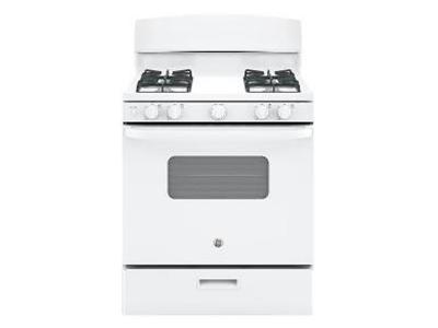 30" GE Free-Standing Standard Clean Gas Range - JCGBS10DEKWW