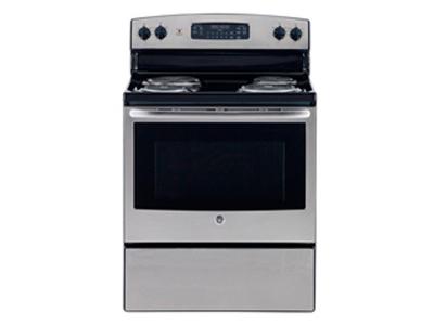 30" GE Free Standing Electric Self Cleaning Range - JCB530SJSS