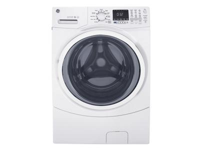 GE Energy Star 5.2 cu.ft. capacity stainless steel drum frontload washer - GFW450SSKWW