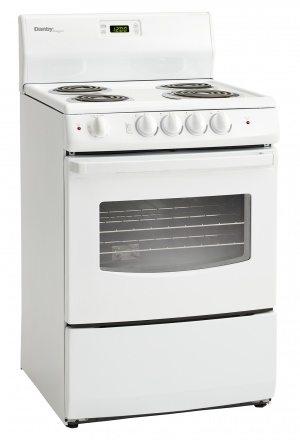 Danby 24" Electric Range3.00 cu. ft. - DER241WC