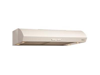 30" Broan 300 CFM  wide Undercabinet Range Hood in White - QP130WWC