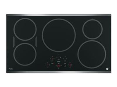 36" GE Profile Electric Cooktop with Induction Elements - PHP9036SJSS