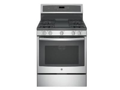 30" GE Profile Free-Standing Gas Convection Self Cleaning Gas Range - PCGB911SEJSS