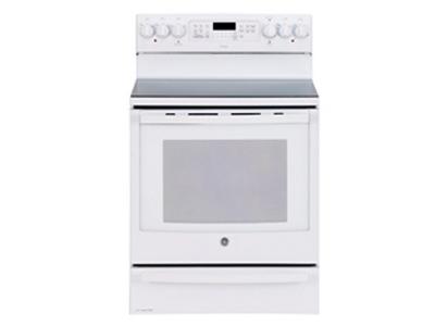 30" GE Profile Free Standing Electric Self-Clean Convection Range with Baking Drawer - PCB985DKWW