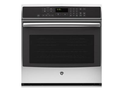 30" GE Profile Electric Self-Cleaning Convection Single Wall Oven - PCT7050SFSS