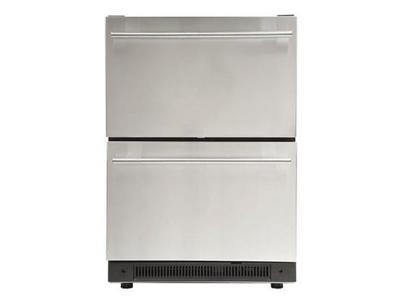 Haier 5.4 Cu. Ft. Built-In Dual-Drawer Refrigerator - DD410RS