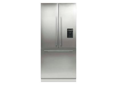 36" Fisher & Paykel 16.8 Cu. Ft. ActiveSmart French Door Built-in Refrigerator With Ice And Water - RS36A80U1