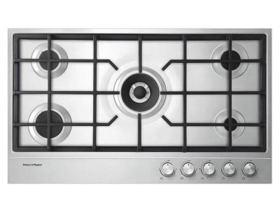 36" Fisher & Paykel Gas on Steel Cooktop - CG365DLPX1