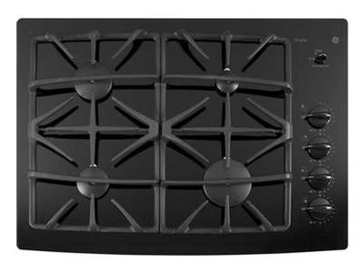 30" GE Profile Series Built-In Gas Cooktop - JGP940BEKBB