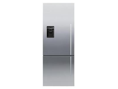 25" Fisher & Paykel 13.5 Cu. Ft. ActiveSmart Counter Depth Bottom Freezer Refrigerator - RF135BDLUX4