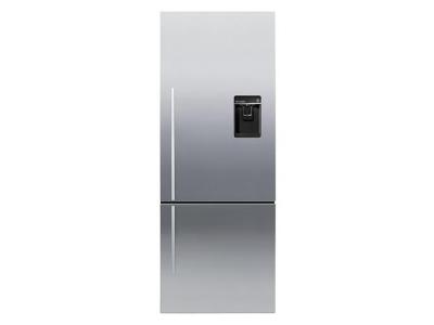 25" Fisher & Paykel 13.5 Cu. Ft. ActiveSmart Counter Depth Bottom Freezer With Ice And Water - RF135BDRUX4
